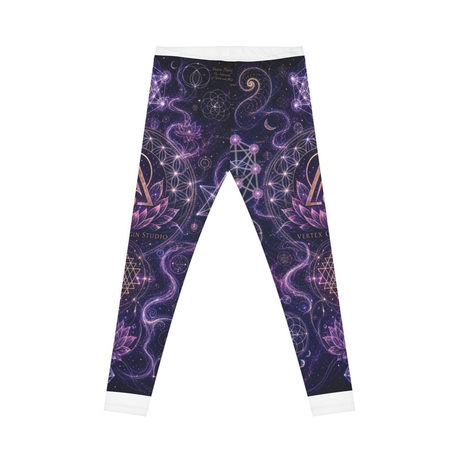 Women's Sacred Geometry Leggings — Divine Origin