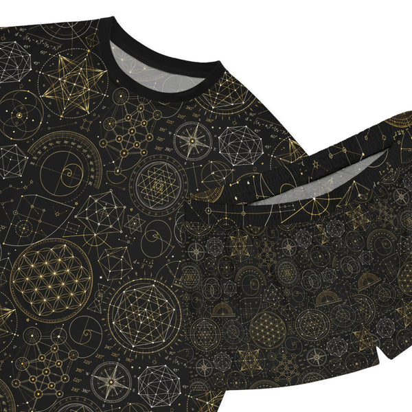 Ensemble pyjama géométrie sacrée — Univers de l'origine — Femme