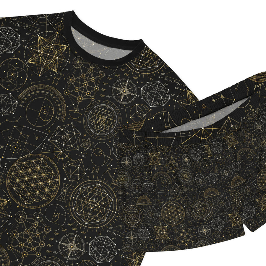 Women's Sacred Geometry Pyjama Set — Origin Universe