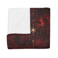 Sacred Geometry Blanket — Skull & Crossbones Nebula