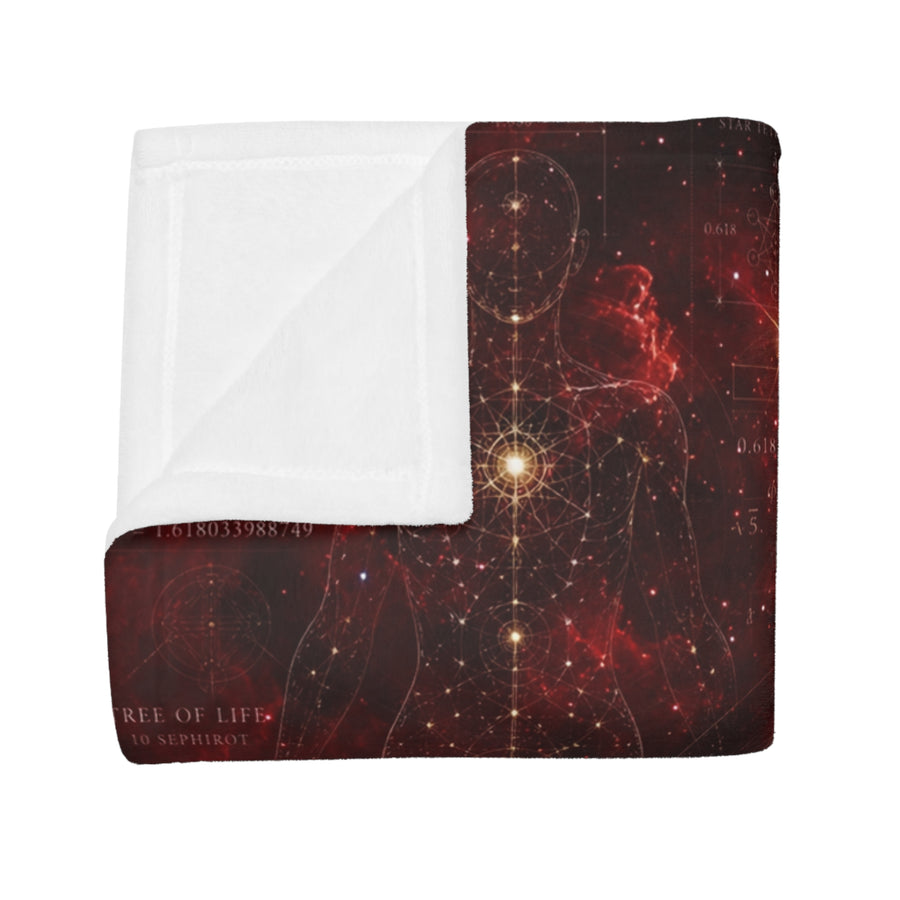 Sacred Geometry Blanket — Skull & Crossbones Nebula