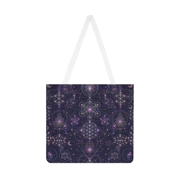 Sacred Geometry Tote Bag — Celestial Weave