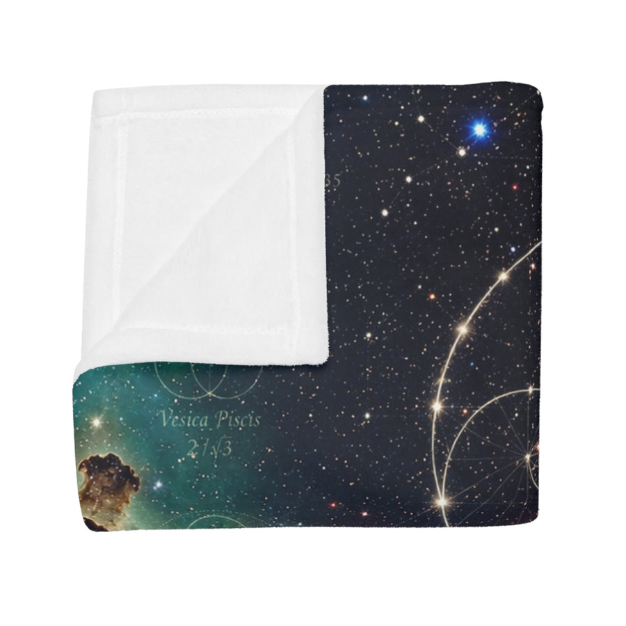 Sacred Geometry Blanket — Lagoon Nebula