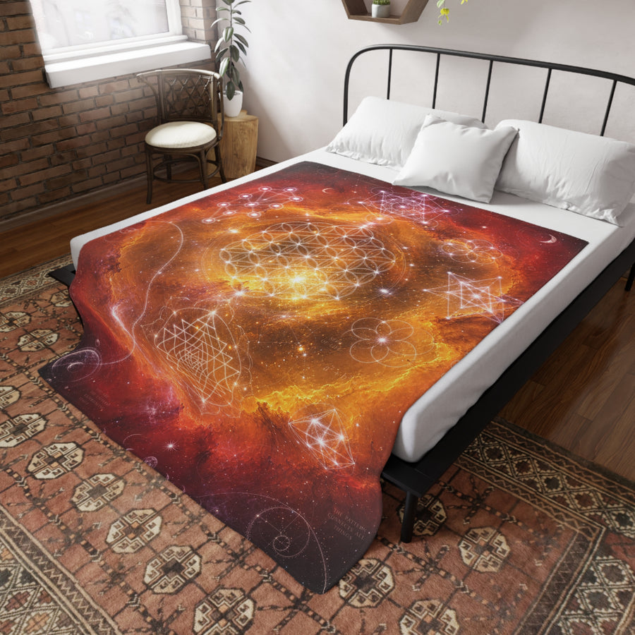 Sacred Geometry Blanket — Soul Nebula