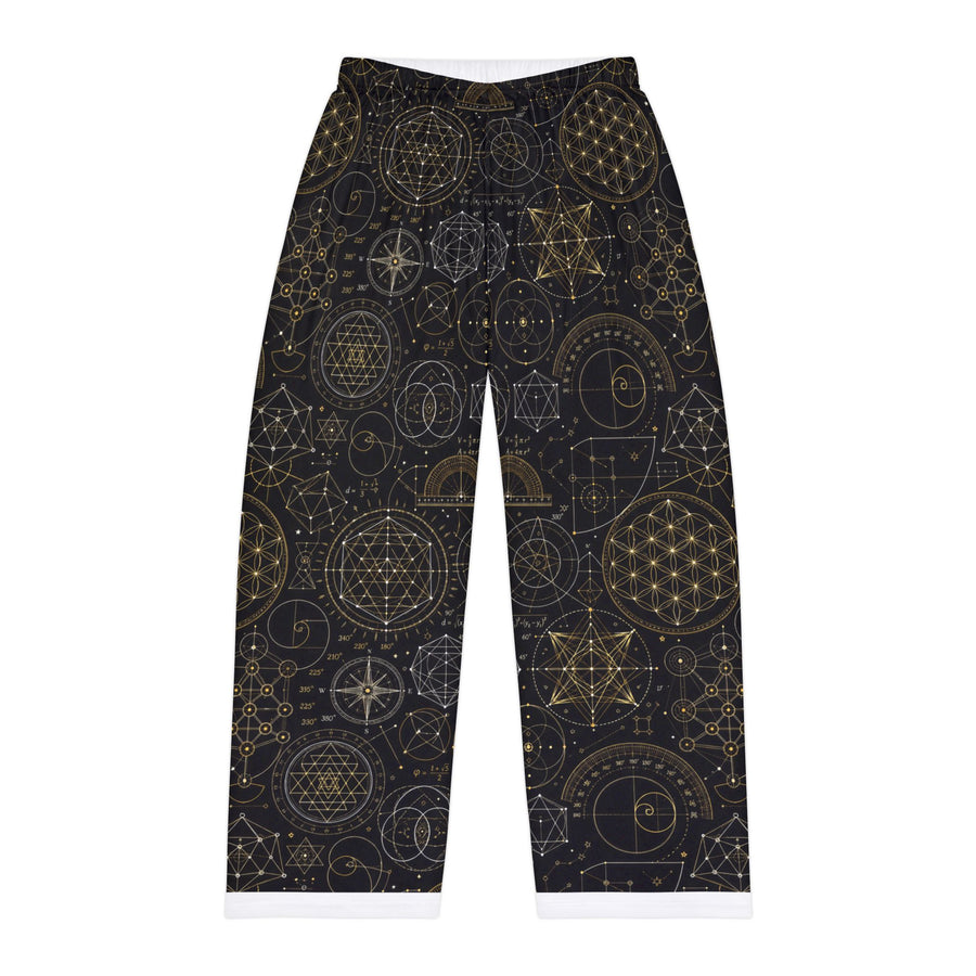 Men's Sacred Geometry Pyjama Pants — Origin Universe