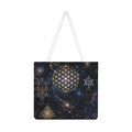 Sacred Geometry Tote Bag — Cosmic Constellation