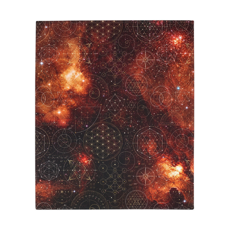 Sacred Geometry Blanket — North America Nebula
