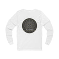 Aligned Long Sleeve — White (Circle)