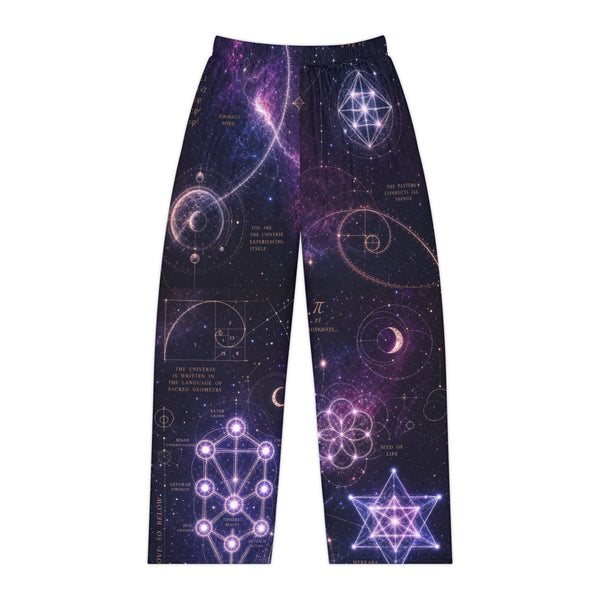 Pantalon de pyjama géométrie sacrée — Féminin cosmique — Femme