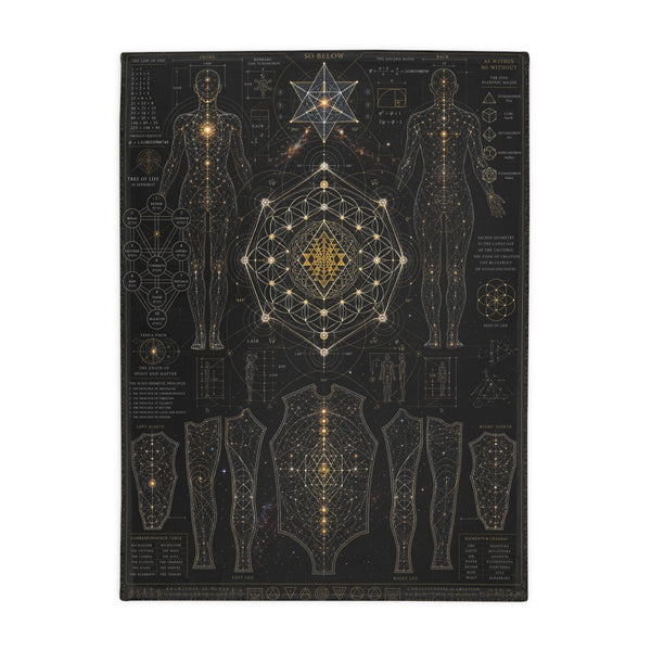 Sacred Geometry Blanket — Sacred Blueprint