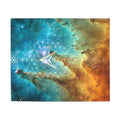 Sacred Geometry Blanket — Bubble Nebula