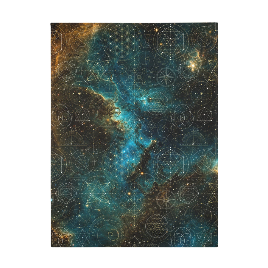 Sacred Geometry Blanket — Stingray Nebula