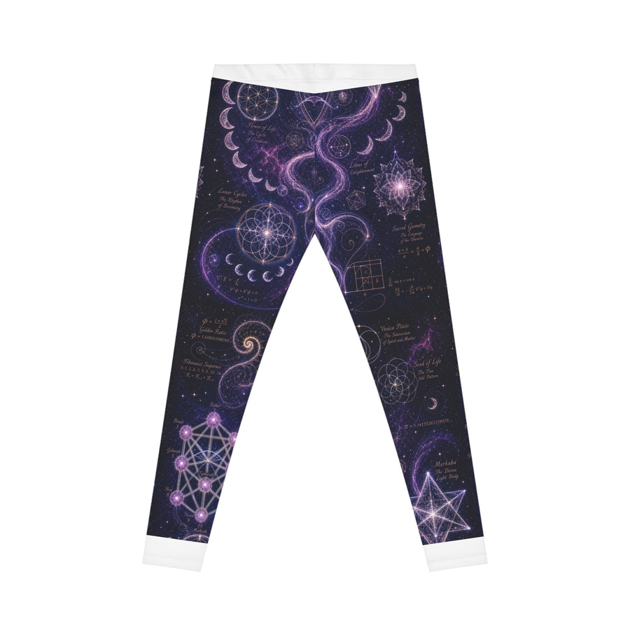 Women's Sacred Geometry Leggings — Origin Universe