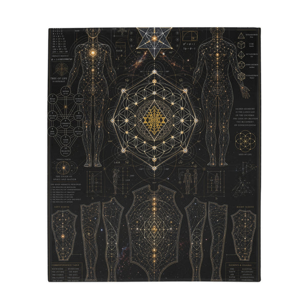 Sacred Geometry Blanket — Sacred Blueprint