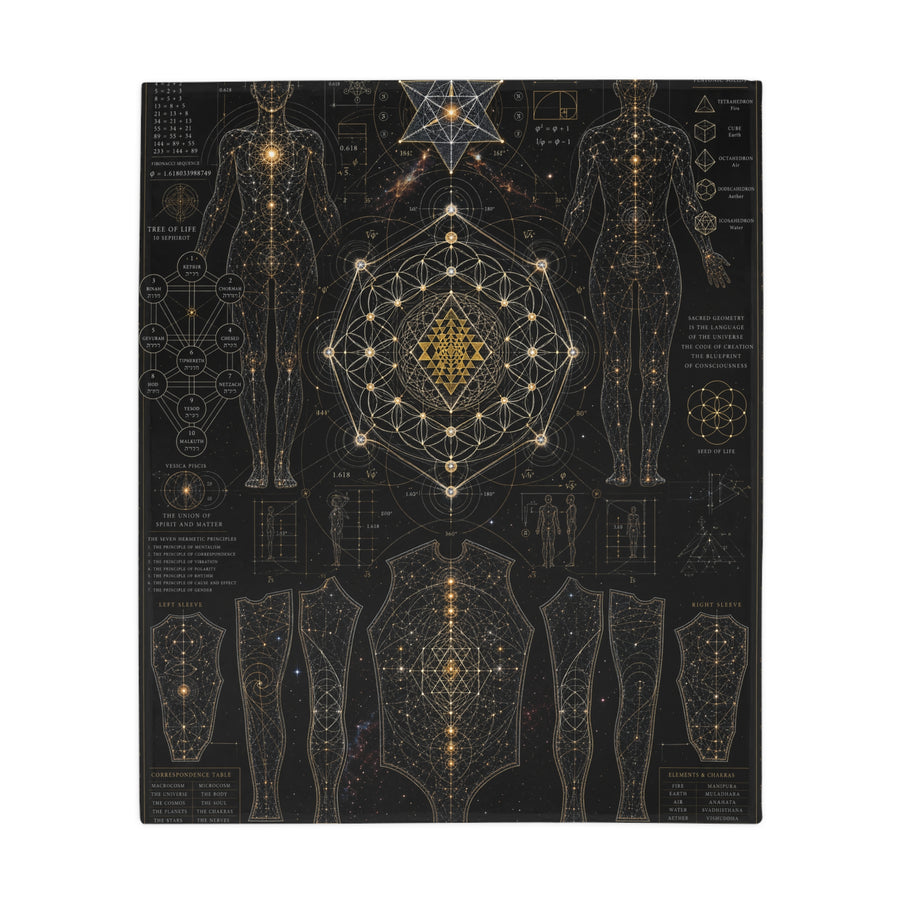 Sacred Geometry Blanket — Sacred Blueprint