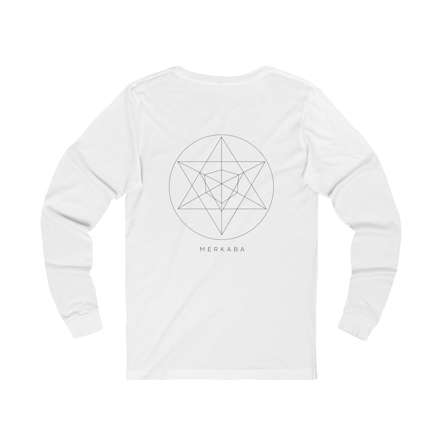 Merkaba Long Sleeve — White