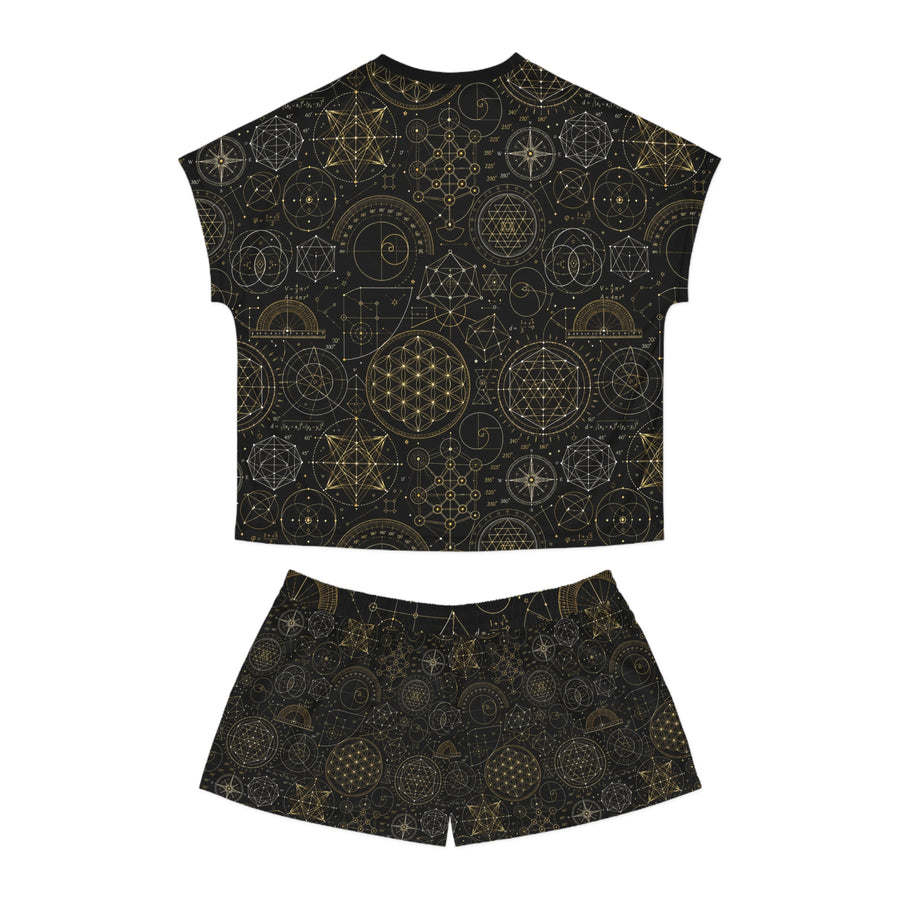 Women's Sacred Geometry Pyjama Set — Origin Universe