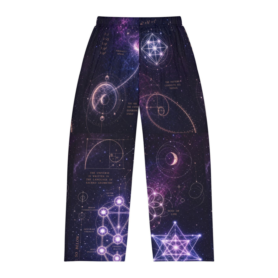 Men's Sacred Geometry Pyjama Pants — Cosmic Feminine