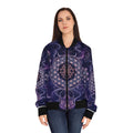 Women's Sacred Geometry Bomber Jacket — Sacred Bloom