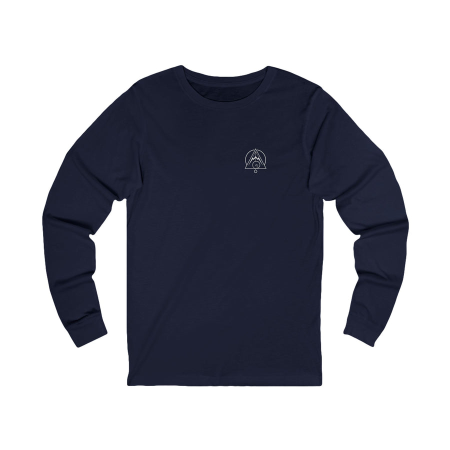 Sacred Grid Long Sleeve — Navy