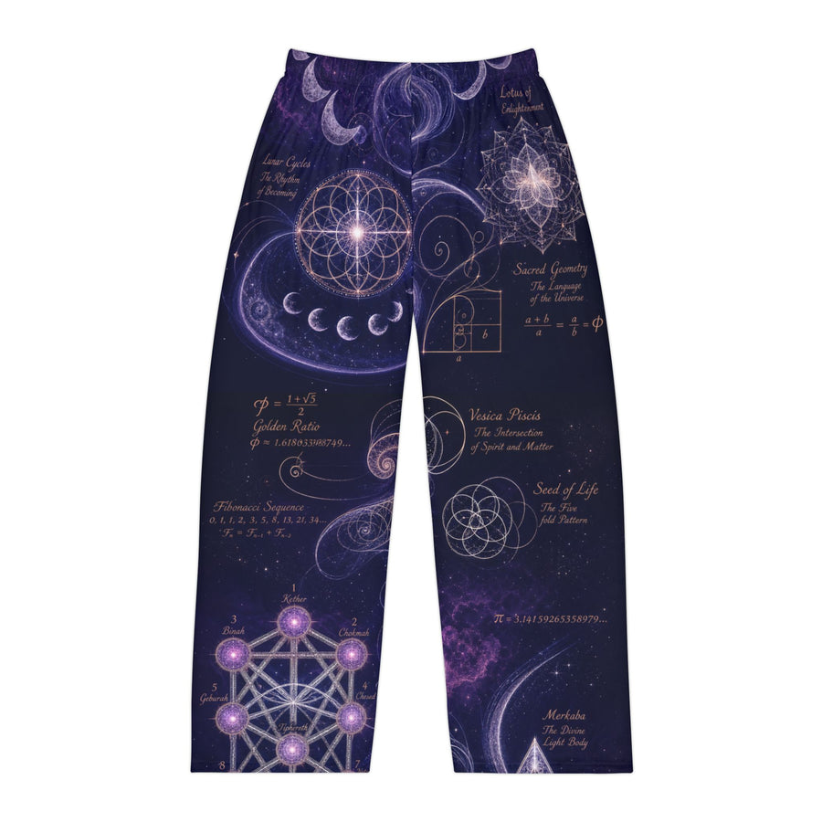 Men's Sacred Geometry Pyjama Pants — Sacred Feminine