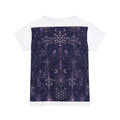Women's Sacred Geometry Lounge Shirt — Celestial Weave — Front View