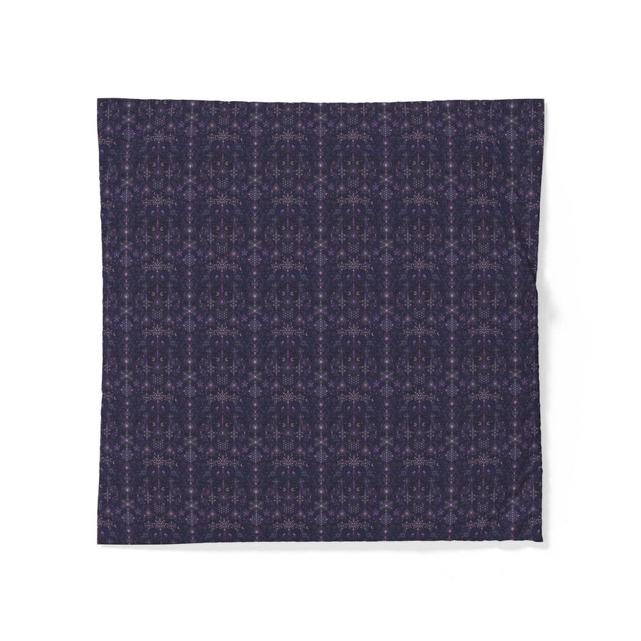 Sacred Geometry Cotton Duvet Cover - Celestial Weave