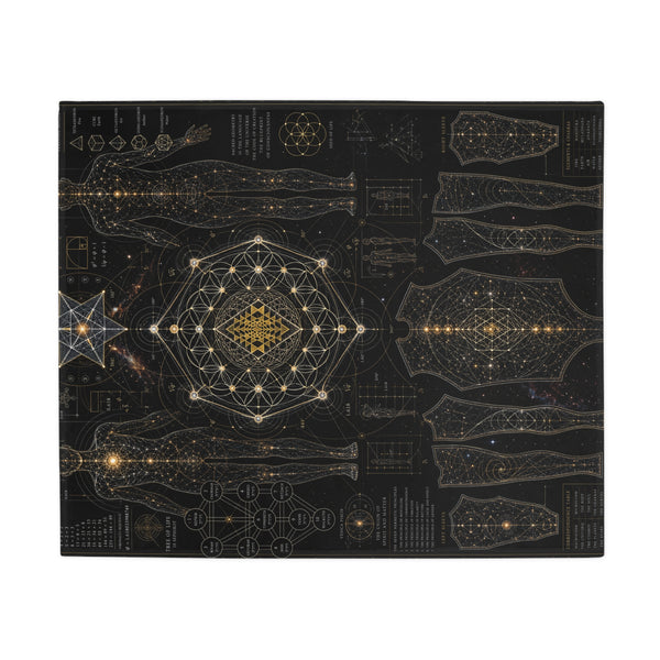 Sacred Geometry Blanket — Sacred Blueprint