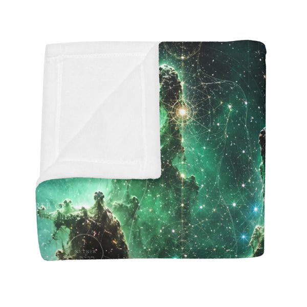 Sacred Geometry Fleece Blanket - Pillars of Creation