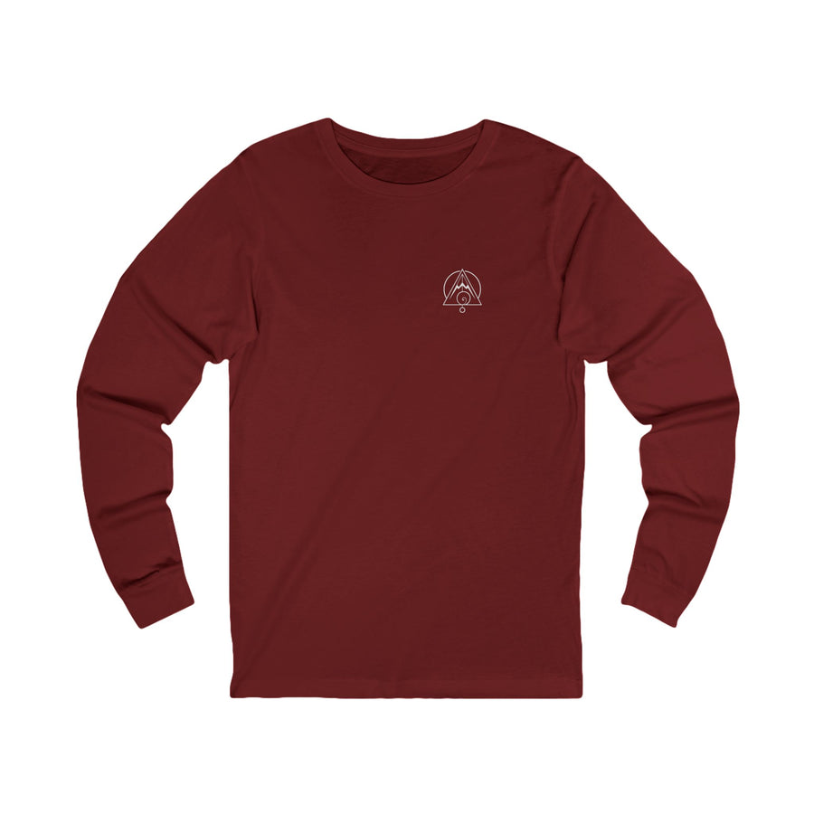 Sacred Grid Long Sleeve — Cardinal