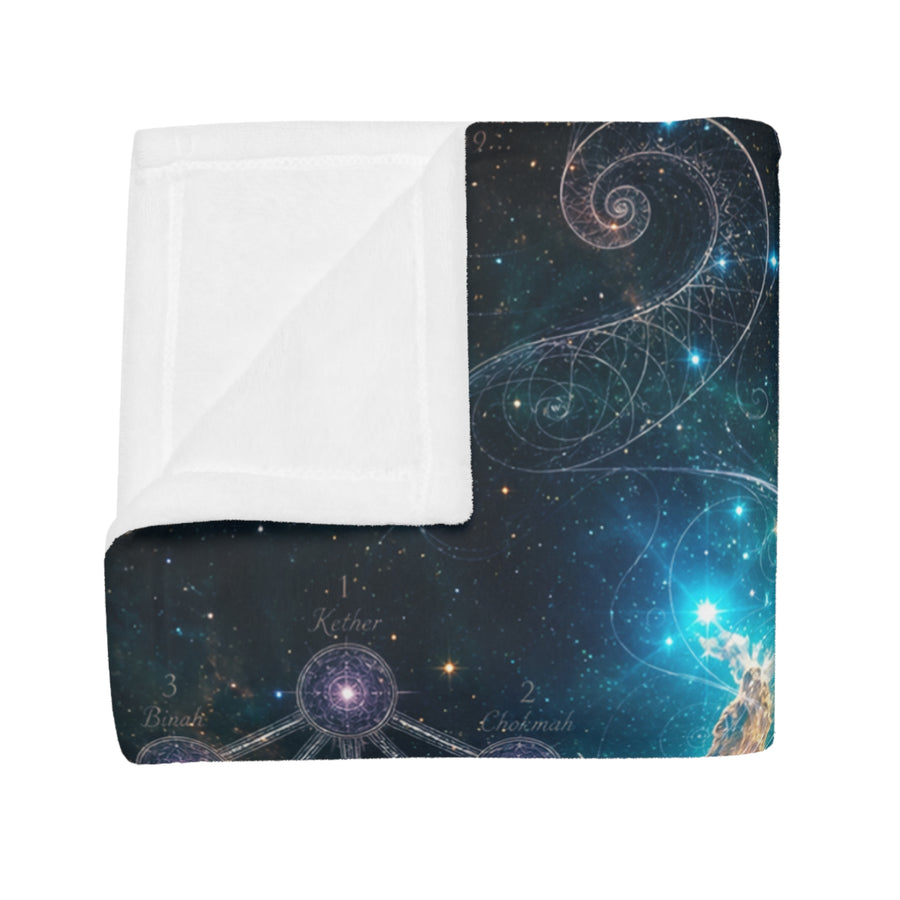 Sacred Geometry Blanket — Butterfly Nebula