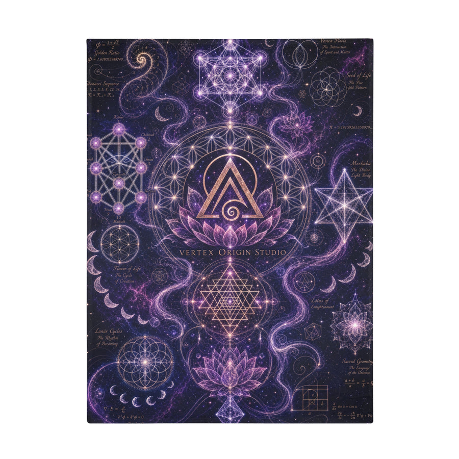 Sacred Geometry Blanket — Divine Origin