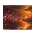 Sacred Geometry Blanket — Skull & Crossbones Nebula