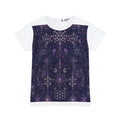 Women's Sacred Geometry Lounge Shirt — Celestial Weave — Front View