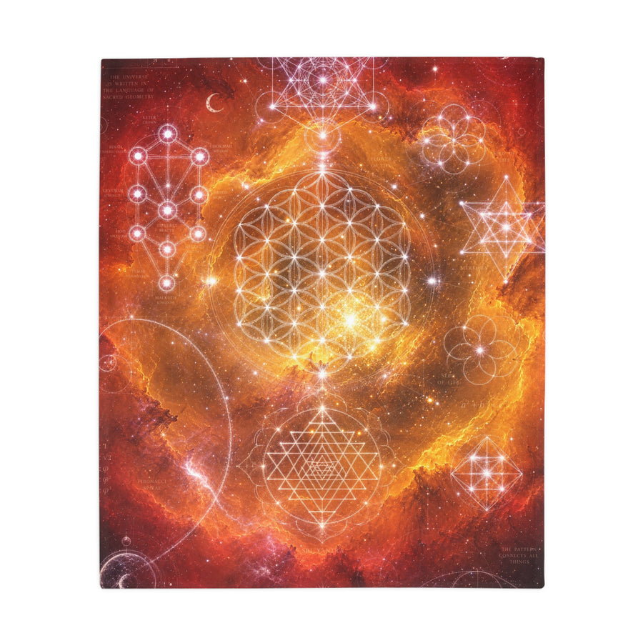 Sacred Geometry Blanket — Soul Nebula