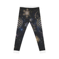 Women's Sacred Geometry Leggings — Cosmic Constellation