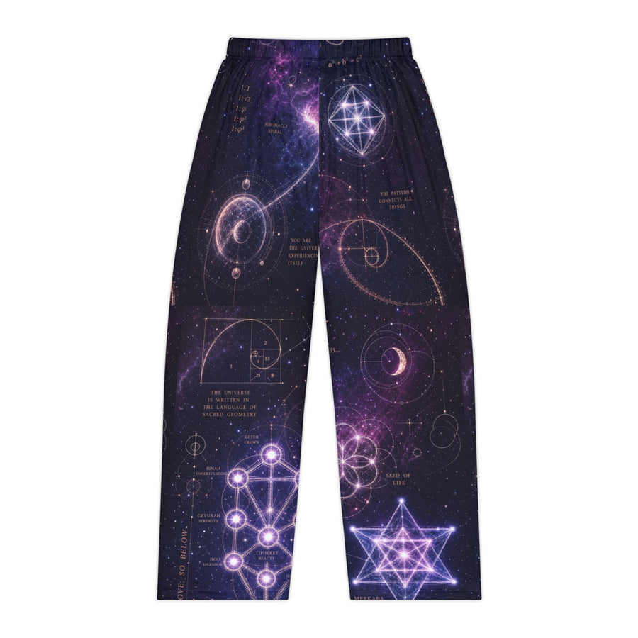 Women's Sacred Geometry Pyjama Pants — Cosmic Feminine