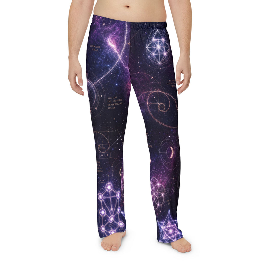 Men's Sacred Geometry Pyjama Pants — Cosmic Feminine