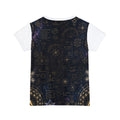 Women's Sacred Geometry Lounge Shirt — Cosmic Blueprint — Front View