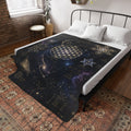 Sacred Geometry Blanket — Cosmic Constellation