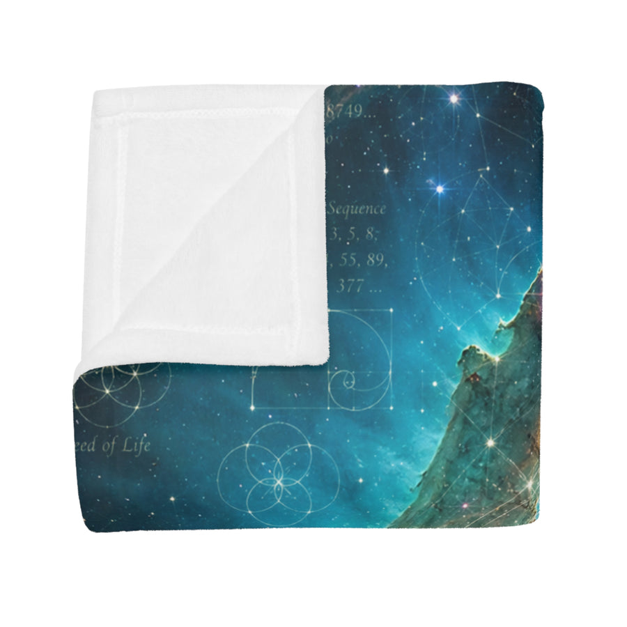Sacred Geometry Blanket — Bubble Nebula