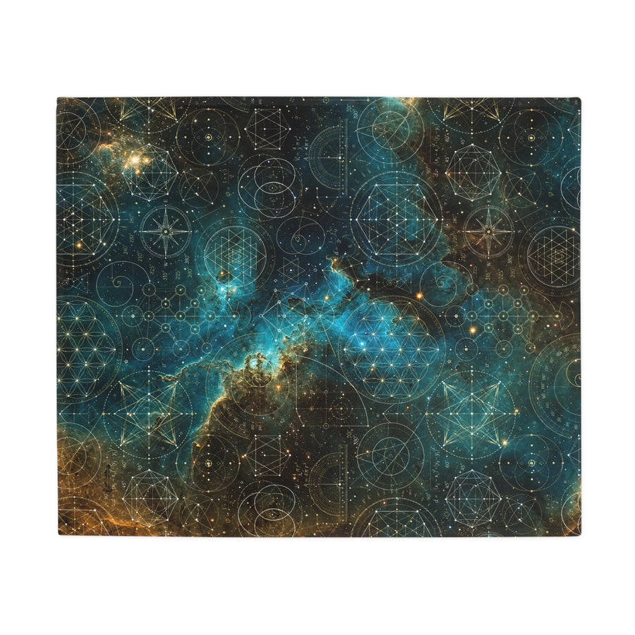 Sacred Geometry Blanket — Stingray Nebula