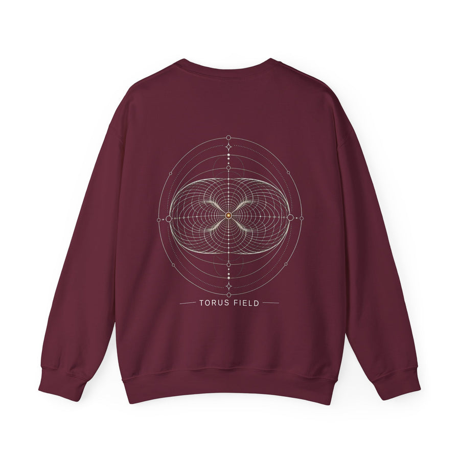 Torus Crewneck — Maroon