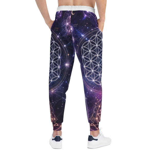 Sacred Geometry Joggers — Cosmic Bloom