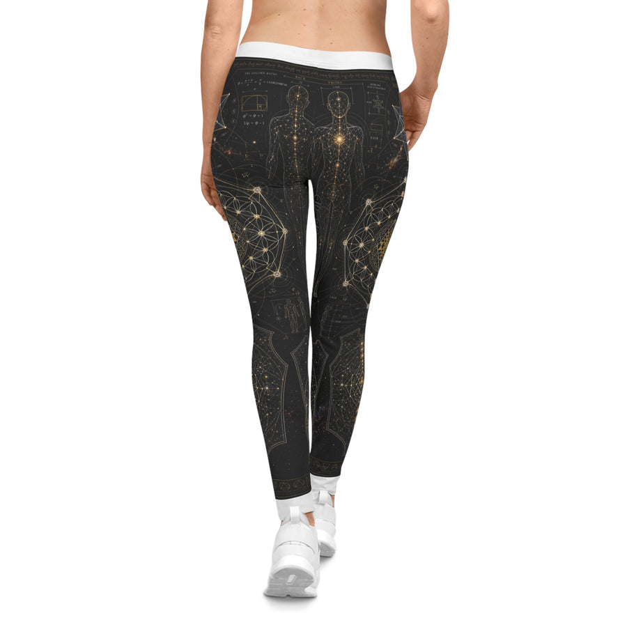 Women's Sacred Geometry Leggings — Sacred Blueprint