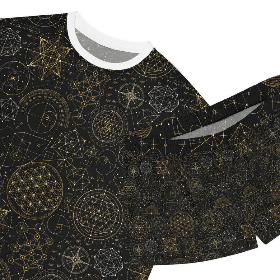 Women's Sacred Geometry Pyjama Set — Origin Universe