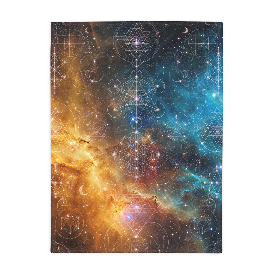 Sacred Geometry Blanket — Helix Nebula