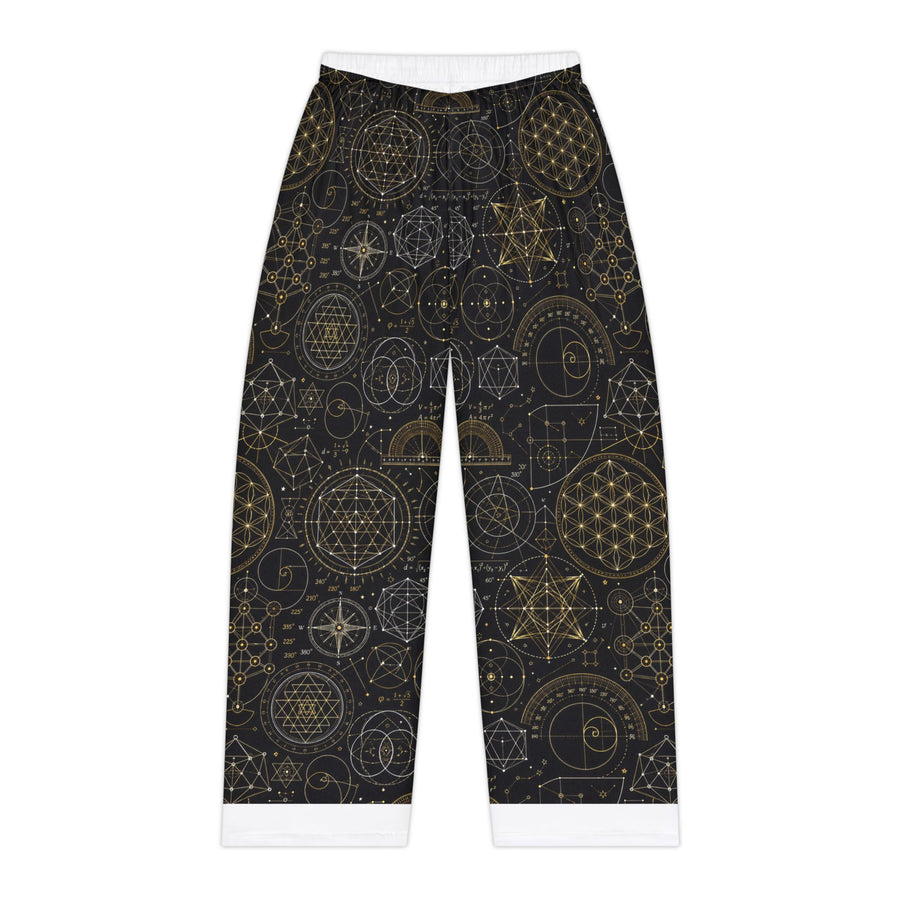 Women's Sacred Geometry Pyjama Pants — Origin Universe