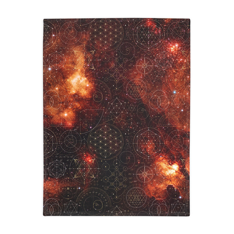 Sacred Geometry Blanket — North America Nebula