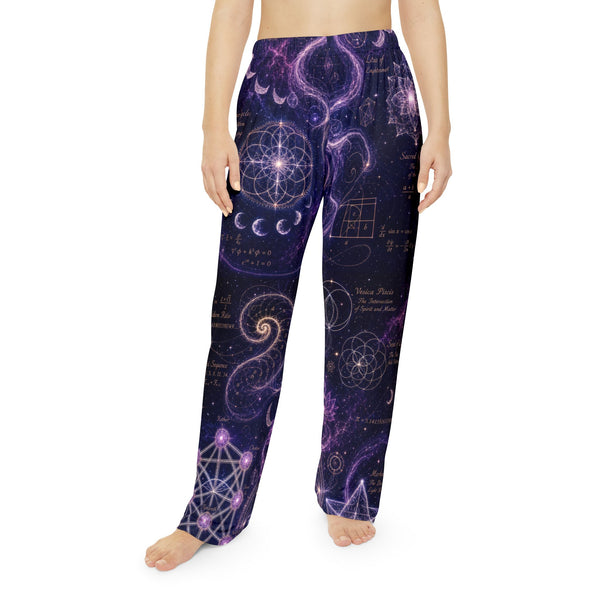 Pantalon de pyjama géométrie sacrée — Origine divine — Femme